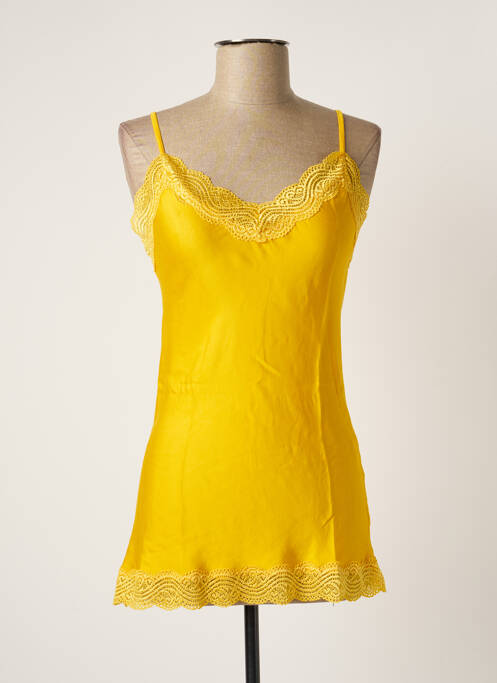 Top galben GENESIS femeie