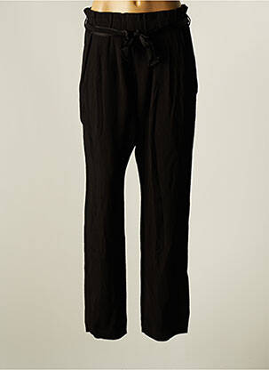 Pantalon drept elasticitate mărime normală negru SESSUN femeie