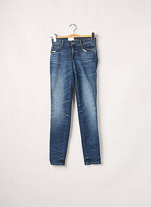 Blugi cu croială slim albastru GUESS femeie