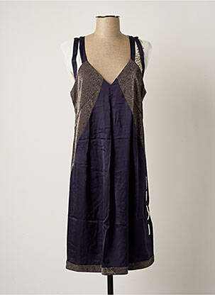 Rochie midi albastru ELISA CAVALETTI femeie