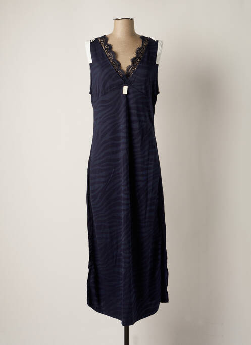 Rochie lungă albastru ELISA CAVALETTI femeie