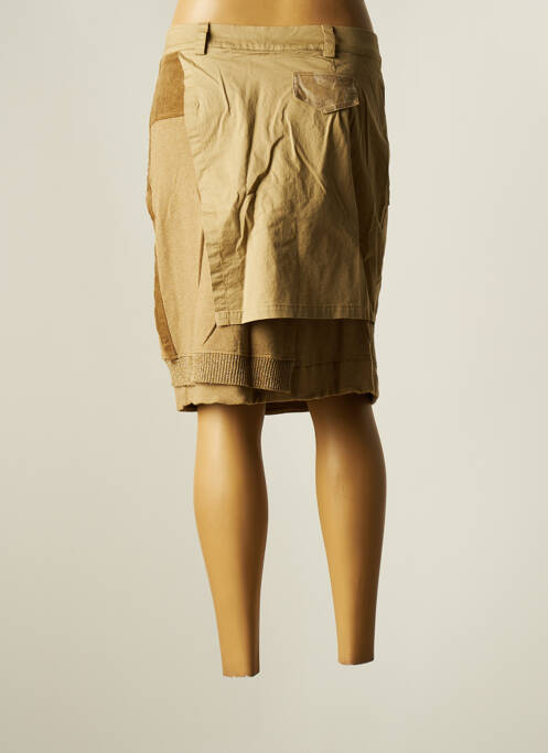 Fustă midi bej ELISA CAVALETTI femeie