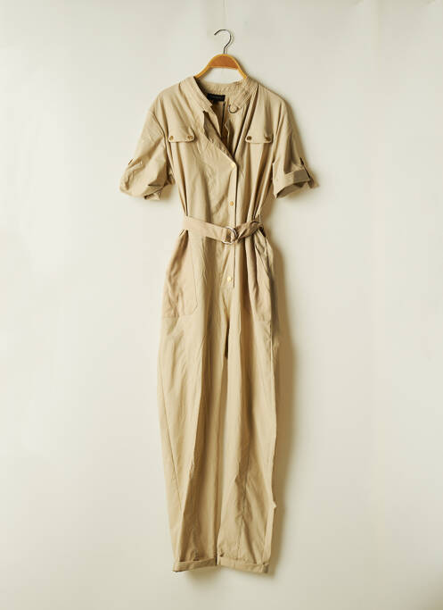 Salopetă-pantalon bej EVA KAYAN femeie