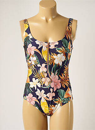 Costum de baie dintr-o singură piesă albastru ROSA FAIA femeie