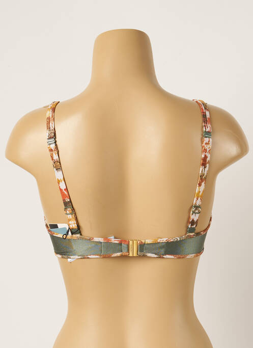 Sutien de costum de baie elasticitate sutien cupe întregi cu decolteu înalt verde PRIMA DONNA femme