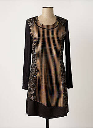 Rochie midi negru KALISSON femeie