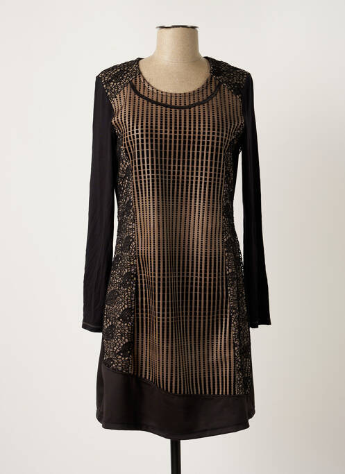 Rochie midi negru KALISSON femeie