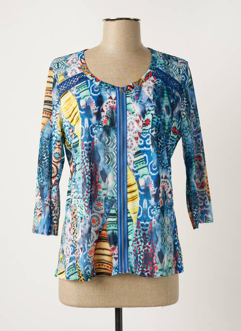 Top albastru PAUSE CAFE femeie