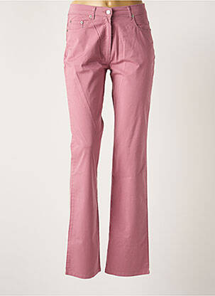 Pantalon drept roz LUCCHINI femeie