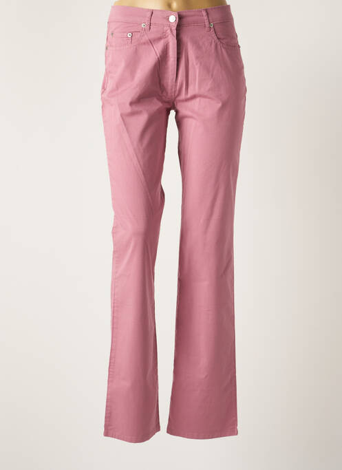 Pantalon drept roz LUCCHINI femeie