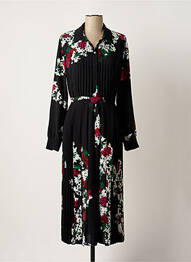 Rochie lungă mâneci lungi mâneci lungi negru KACY femeie