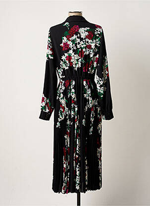 Rochie lungă mâneci lungi mâneci lungi negru KACY femeie