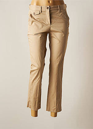 Pantalon 7/8 talie înaltă talie înaltă bej GERARD DAREL femeie