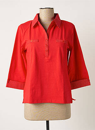 Top roșu SOIE POUR SOI femeie