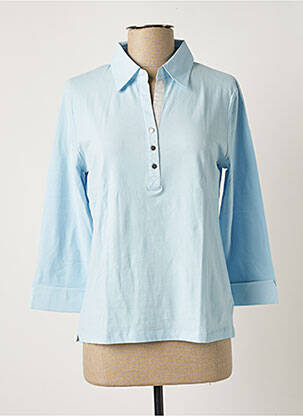 Top albastru SOIE POUR SOI femeie