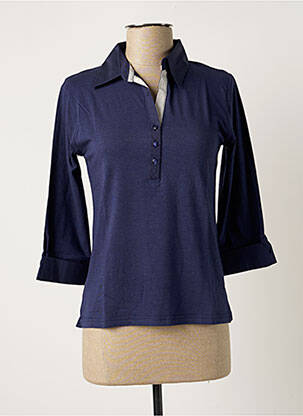 Top albastru SOIE POUR SOI femeie