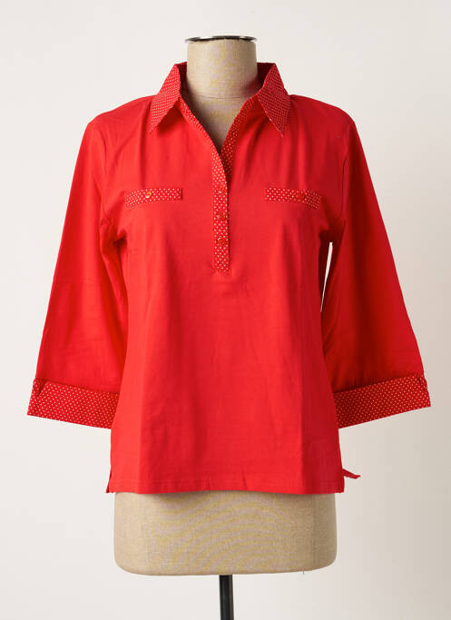 Top roșu SOIE POUR SOI femeie