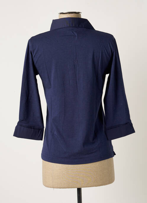 Top albastru SOIE POUR SOI femeie