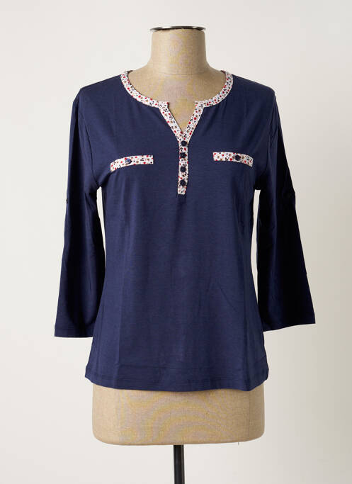 Top albastru SOIE POUR SOI femeie