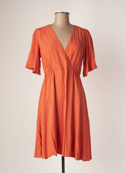 Rochie midi portocaliu LOLA ESPELETA femeie