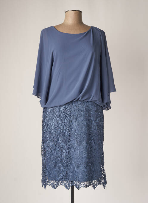 Rochie midi albastru FASHION NEW YORK femeie