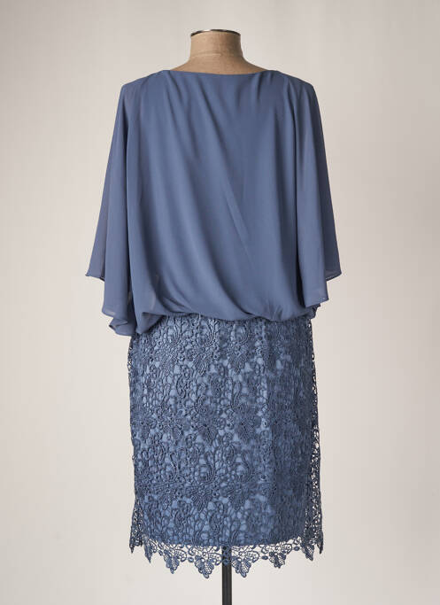 Rochie midi albastru FASHION NEW YORK femeie