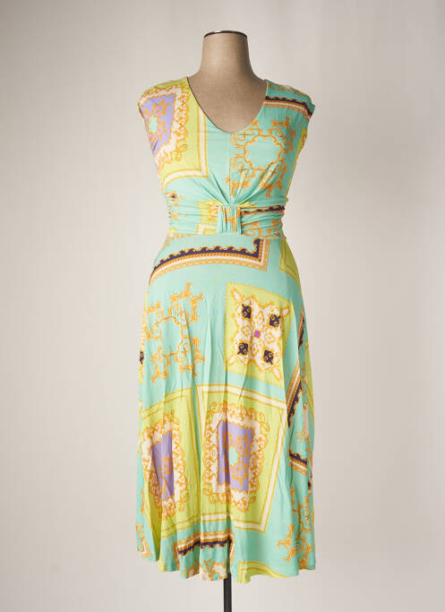 Rochie lungă albastru CARLA MONTANARINI femeie