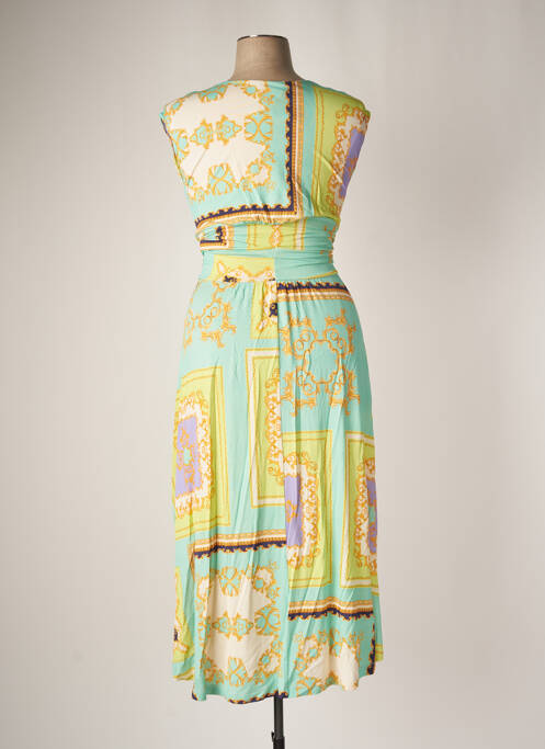 Rochie lungă albastru CARLA MONTANARINI femeie