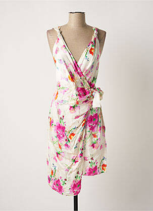 Rochie midi roz ANGELA DAVIS femeie