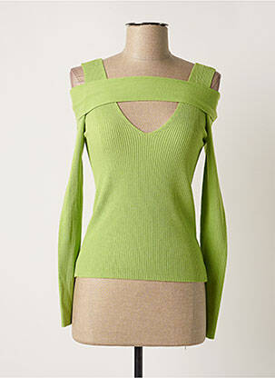 Pulover verde ANGELA DAVIS femeie