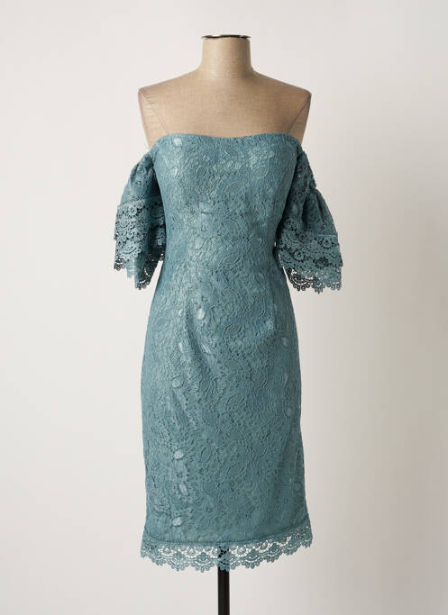 Rochie midi albastru FASHION NEW YORK femeie