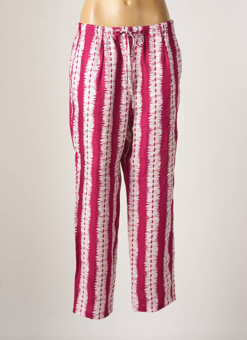 Pantalon drept roz CARACTERE femeie