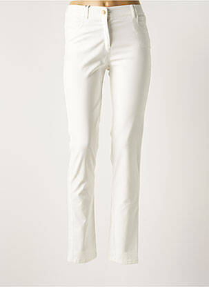 Pantalon slim alb EUGEN KLEIN femeie