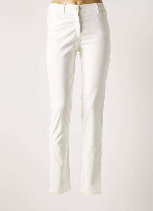 Pantalon slim alb EUGEN KLEIN femeie