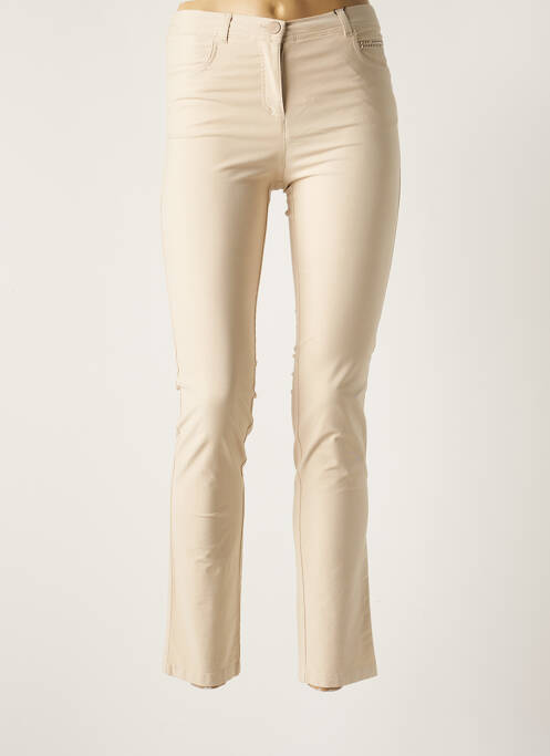 Pantalon slim bej EUGEN KLEIN femeie