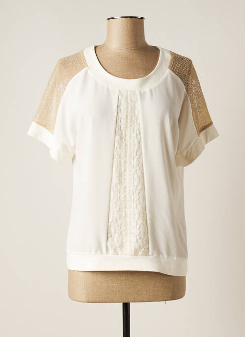 Top alb MERI & ESCA femeie