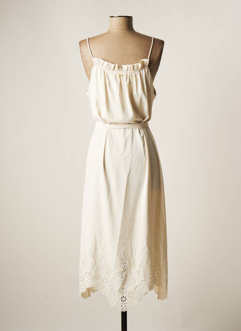 Rochie lungă bej LOLA CASADEMUNT femeie