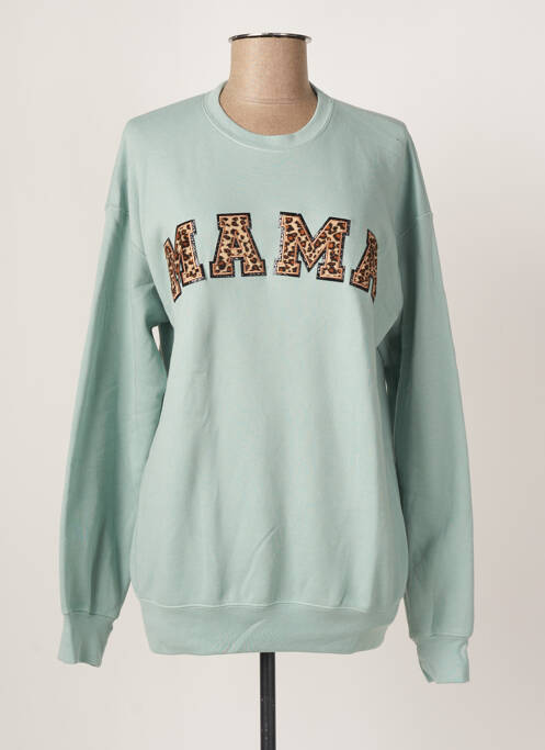 Hanorac albastru BELLA+CANVAS femeie