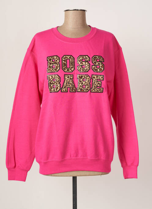 Hanorac roz GILDAN femeie