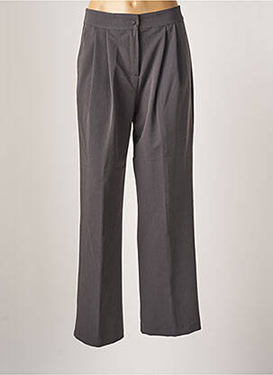 Pantalon drept elasticitate mărime normală gri LE GODET femeie