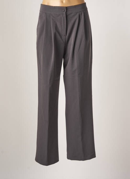 Pantalon drept gri LE GODET femeie