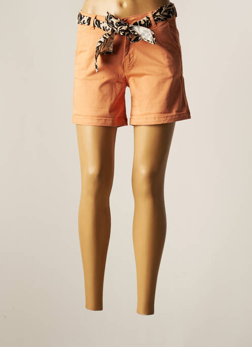 Șort portocaliu LE TEMPS DES CERISES femeie