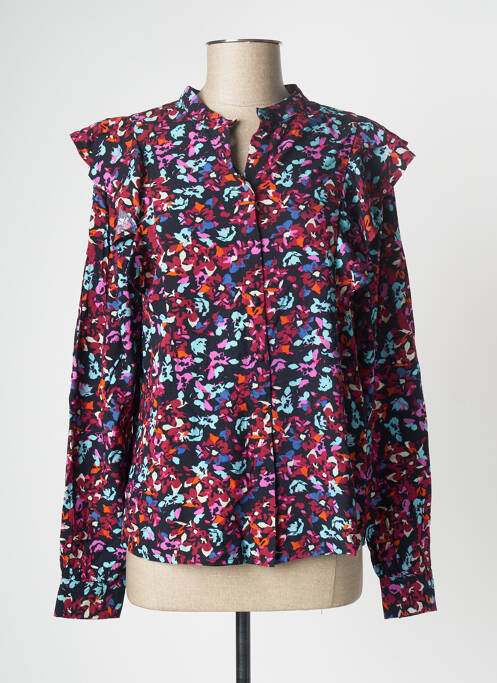 Cămașă violet PIECES femeie