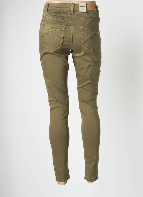 Blugi cu croială slim verde CREAM femeie