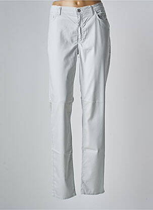 Pantalon slim gri TRUSSARDI JEANS femeie
