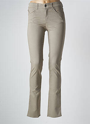 Pantalon slim bej ARMANI femeie