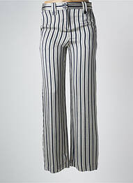 Pantalon larg gri TWINSET femeie