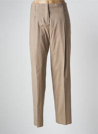 Pantalon drept bej MAX MARA femme