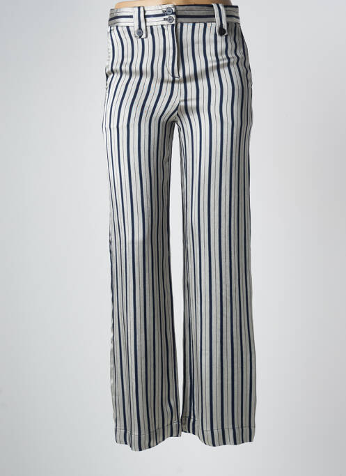 Pantalon larg gri TWINSET femeie