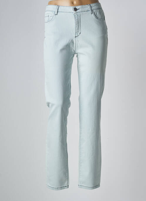 Blugi cu croială slim albastru MAYJUNE femeie